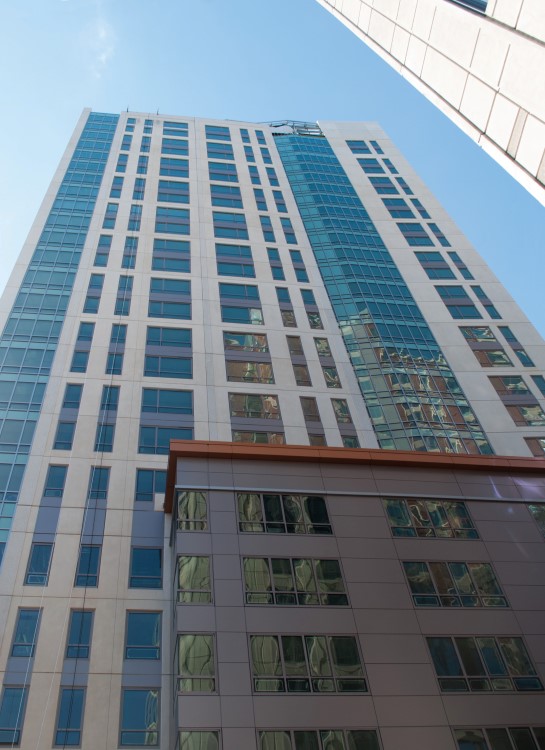 SuperLite ll-XL 60 insulated with Solarban 70XL in GPX Curtain Wall Framing