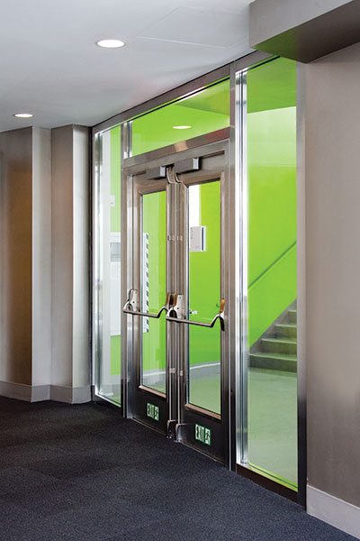 Reinventing Stairways Using Fire Rated Glass